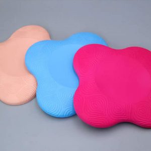 YOOQ accessoires pads bleu pastel pêche fuchsia yoga fitness